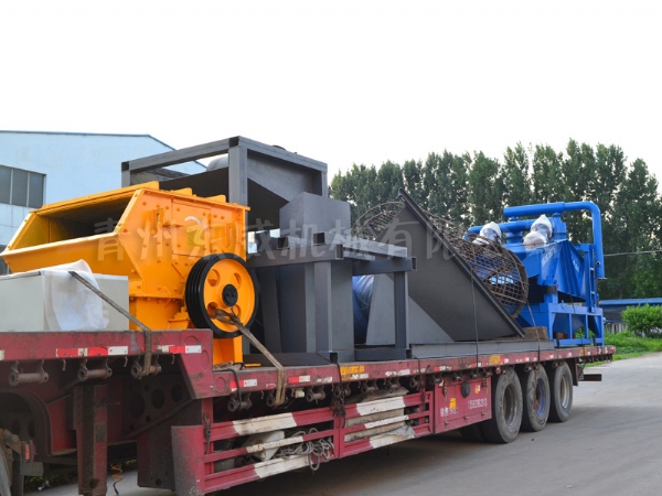 洗沙設(shè)備發(fā)貨現(xiàn)場