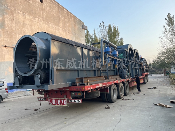 洗沙設(shè)備發(fā)貨現(xiàn)場